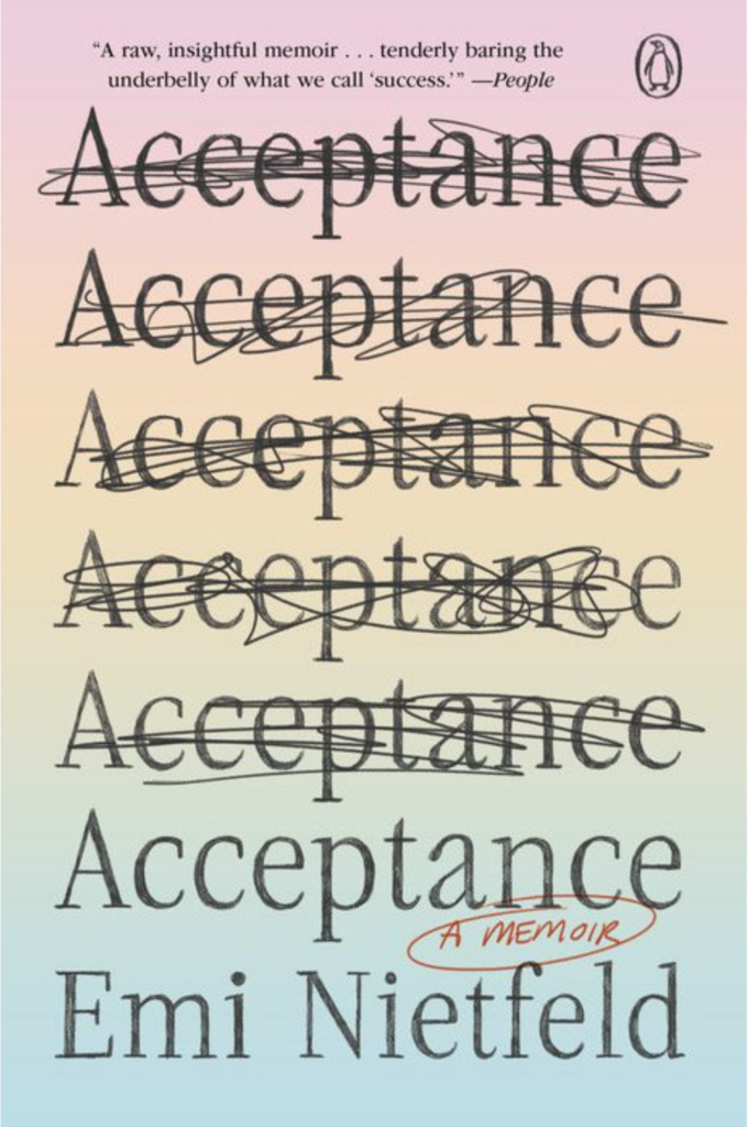 Book cover of Acceptance by Emi Nietfeld
